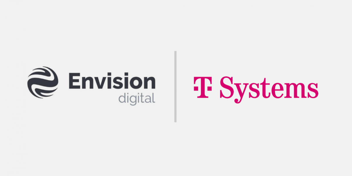 Logo Envision digital et T Systems