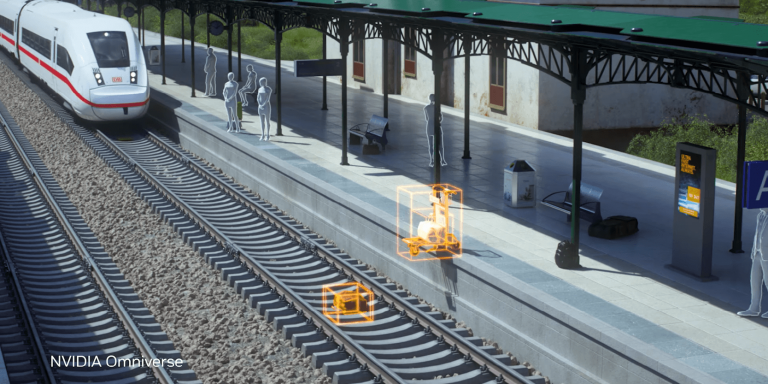 Germany: Digitale Schiene Deutschland builds a digital twin in Nvidia Omniverse to develop the future European railway network