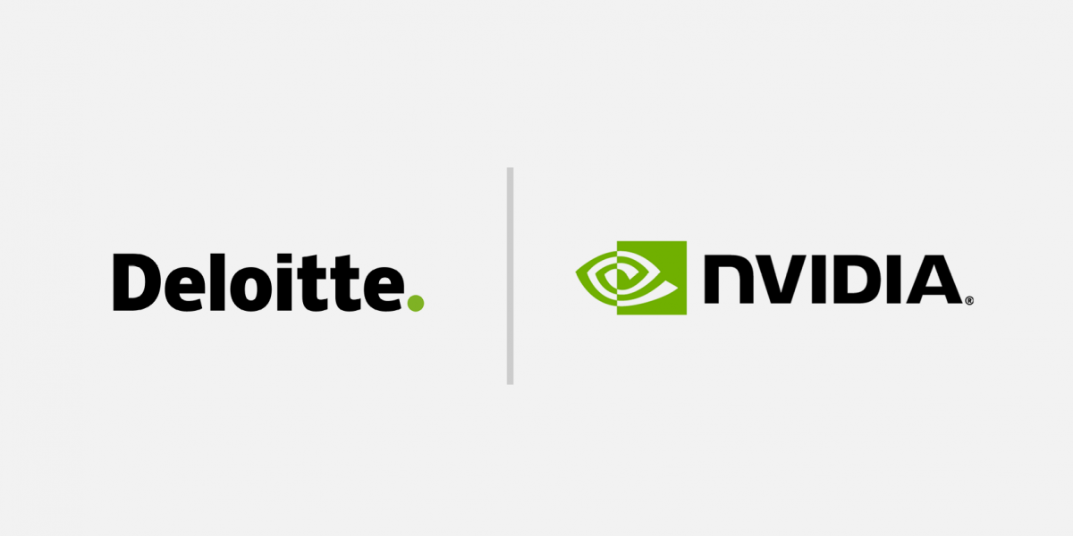 Logos Deloitte et Nvidia