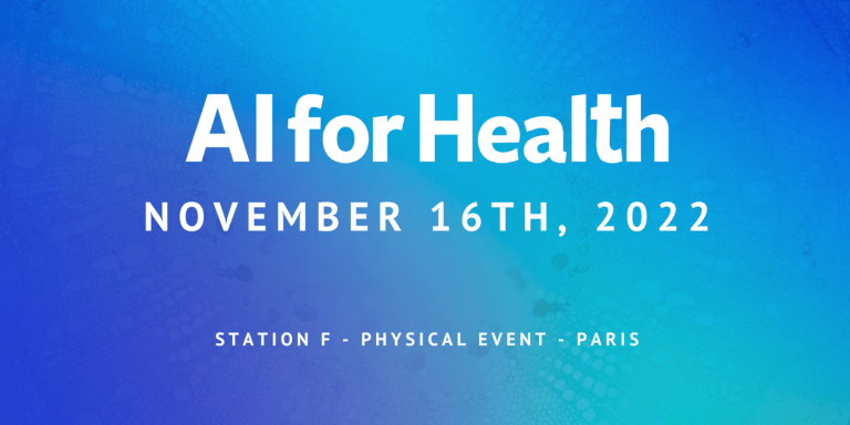 Évènement : la 5ème édition de la conférence AI for Health se tiendra le 16 novembre prochain