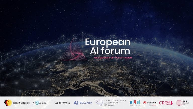 Watch the replay of the sixth edition of the “European AI Forum