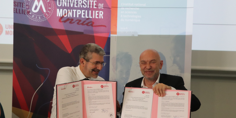 Inria et l’Université de Montpellier renforcent leur collaboration dans les sciences et technologies du numérique