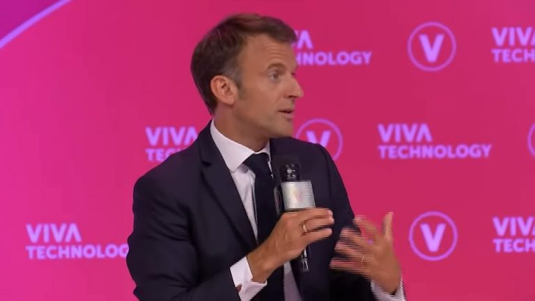 Les principales annonces pour l’IA d’Emmanuel Macron à VivaTech