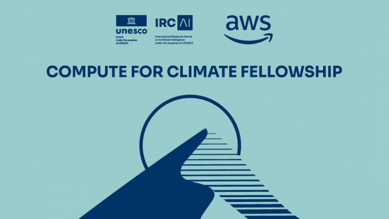 Lutte contre le changement climatique : lancement de la « Bourse IRCAI & AWS Compute for Climate »