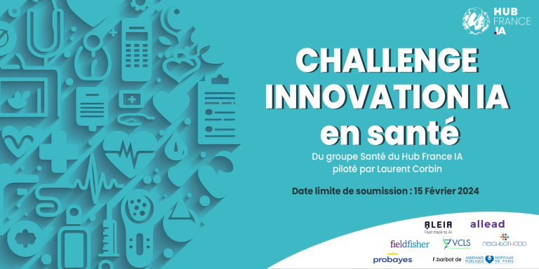 Le Groupe de Travail Santé du Hub France IA lance son premier Challenge « Innovation IA en Santé »