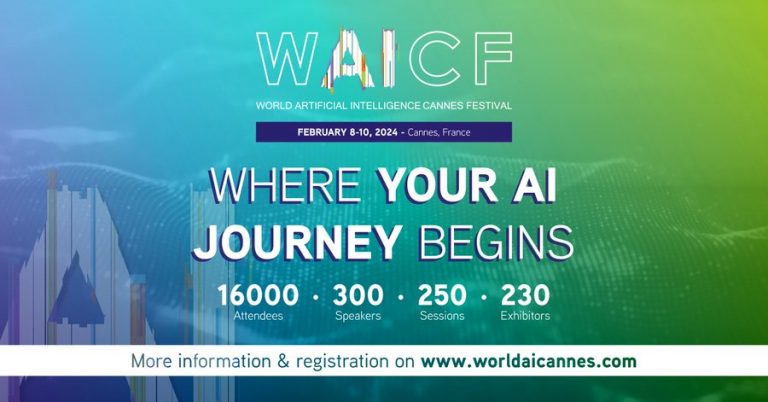 Evènement : le World AI Cannes Festival revient à Cannes du 8 au 10 février pour sa troisième édition