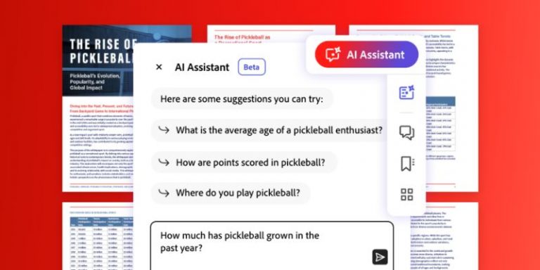 GenAI : Adobe lance la version bêta d’un assistant IA pour Acrobat et Reader